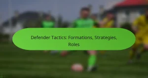 Defender Tactics: Formations, Strategies, Roles